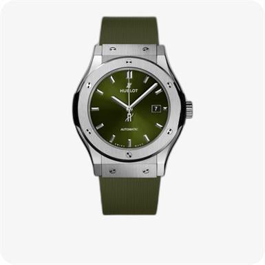 Hublot Classic Fusion Titanium Green