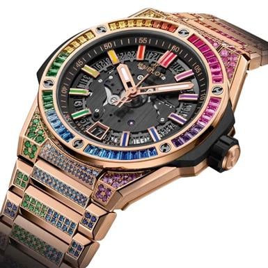 Hublot Big Bang Integrated Time Only King Gold Rainbow