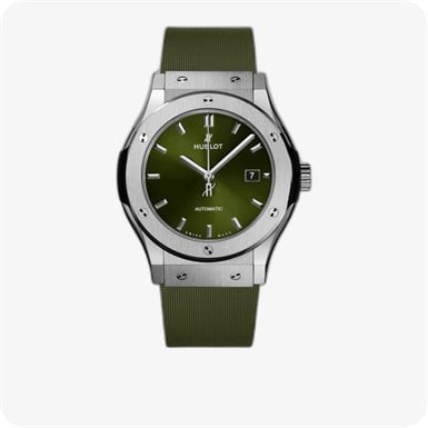 Hublot Classic Fusion Titanium Green