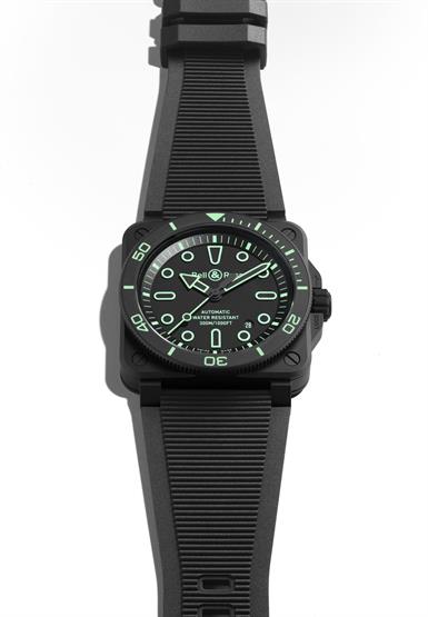 Bell & Ross Instruments BR-03 Diver Lum Outline