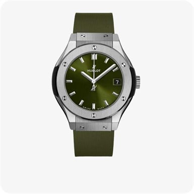 Hublot Classic Fusion  Titanyum Green