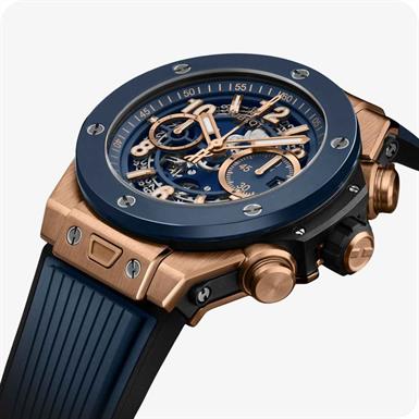 Hublot Big Bang Unico King Gold Blue Ceramic