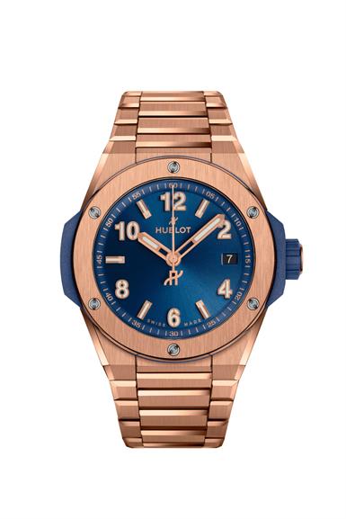 Hublot Big Bang Integrated Time Only King Gold Blue