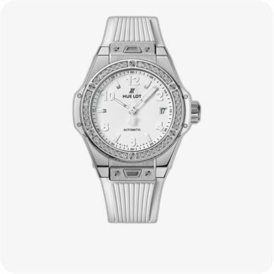 Hublot Big Bang One Click Steel White Diamonds