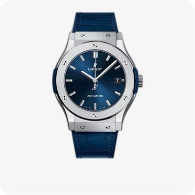 Hublot Classic Fusion Titanium Blue
