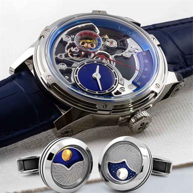 Louis Moinet Tempograph Neo Lapis Lazuli