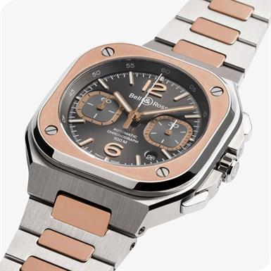 Bell & Ross Urban BR-05 Chrono Grey Steel & Gold