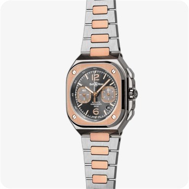 Bell & Ross Urban BR-05 Chrono Grey Steel & Gold