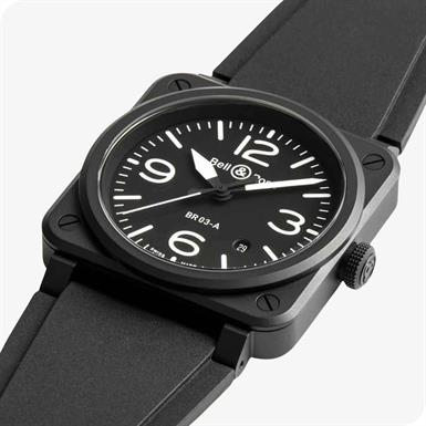 Bell & Ross Instruments BR 03 AUTO BLACK MATTE CERAMIC