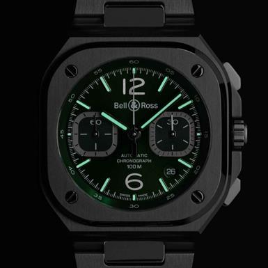 Bell & Ross Urban BR 05 CHRONO GREEN STEEL