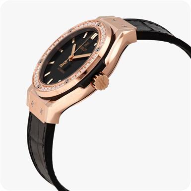 Hublot Classic Fusion  King Gold Diamonds