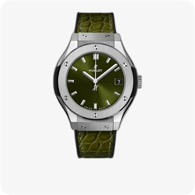 Hublot Classic Fusion Titanium Green