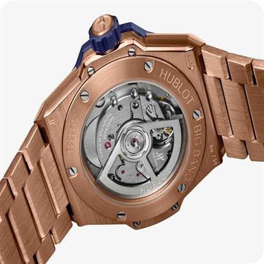 Hublot Big Bang Integrated Time Only King Gold Blue