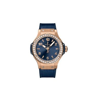 Hublot Big Bang Gold Blue Diamonds
