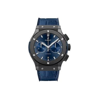 Hublot Classic Fusion Ceramic Blue Chronograph