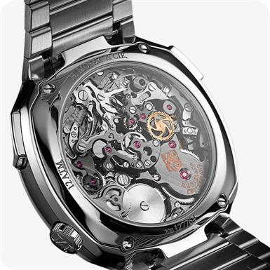H. Moser & Cie Streamliner Flyback Chronograph Funky Blue Fumé