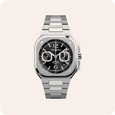 Bell & Ross Urban BR 05 CHRONO BLACK STEEL