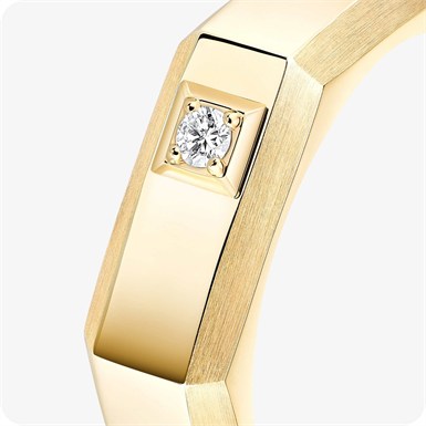 Messika MODERNISTE GOLD AND DIAMOND RING