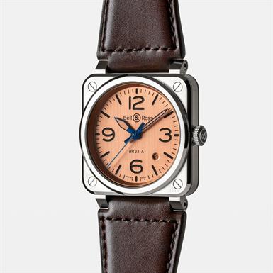 Bell & Ross Instruments BR03 AUTO BEIGE & BLUE STEEL