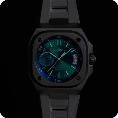 Bell & Ross Urban BRX5 AUTO IRM IRIDESCENT/SRB