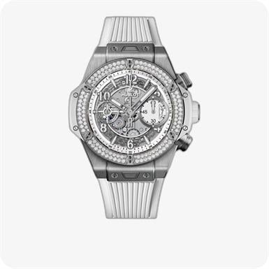 Hublot Big Bang Unico Titanium White Diamonds