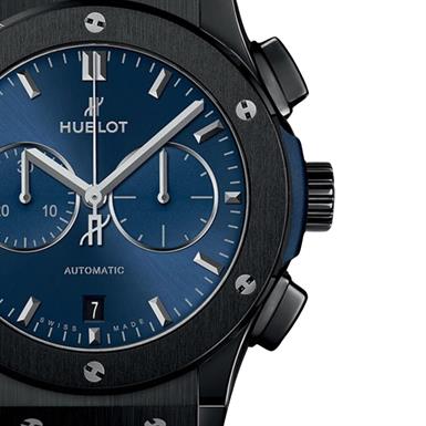 Hublot Classic Fusion Ceramic Blue Chronograph