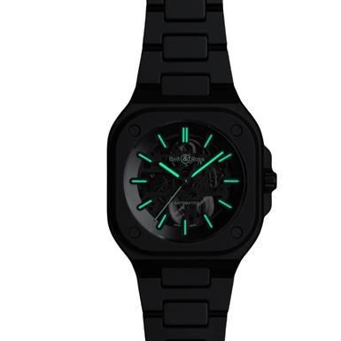 Bell & Ross Urban BR-05 Skeleton Black Lum Ceramic