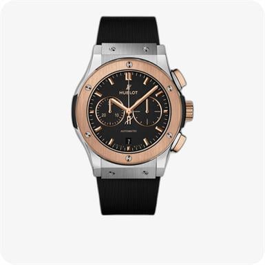 Hublot Classic Fusion Chronograph Titanium King Gold
