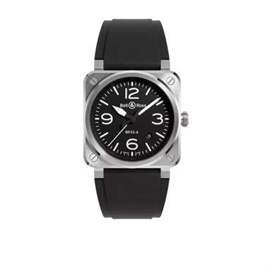 Bell & Ross Instruments BR 03 AUTO BLACK STEEL
