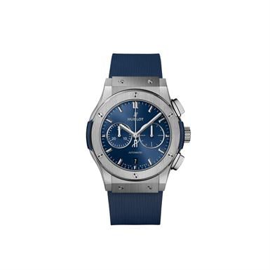 Hublot Classic Fusion Chronograph Titanyum Blue