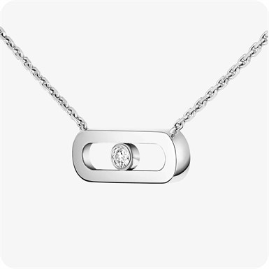 Messika MOVE UNO GOLD AND DIAMOND NECKLACE