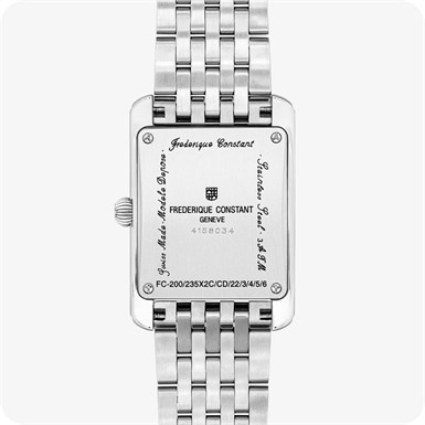 Frederique Constant Classics  Carrée Ladies By Felipao