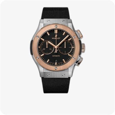 Hublot Classic Fusion Chronograph Titanyum King Gold