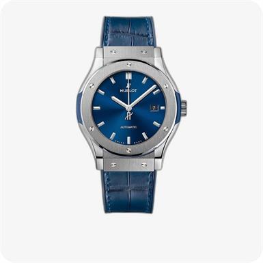 Hublot Classic Fusion Titanium Blue