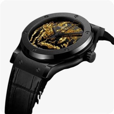 Hublot Classic Fusion Gold Crystal Ceramic