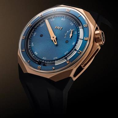 HYT T1 Series 5N Gold Titanium Deep Blue