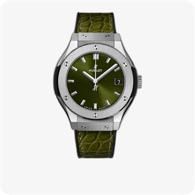 Hublot Classic Fusion Titanium Green