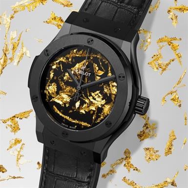 Hublot Classic Fusion Gold Crystal Ceramic