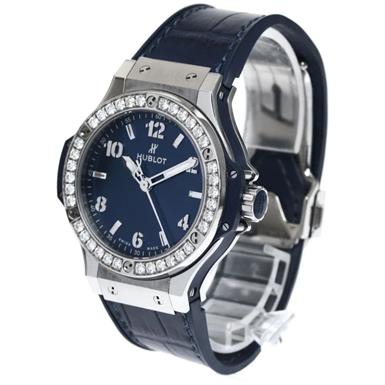 Hublot Big Bang Steel Blue Diamonds