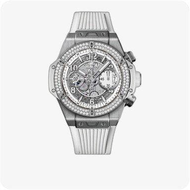 Hublot Big Bang Unico Titanyum White Diamonds