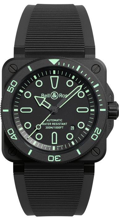 Bell & Ross Instruments BR-03 Diver Lum Outline