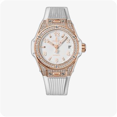 Hublot Big Bang One Click King Gold White Pavé
