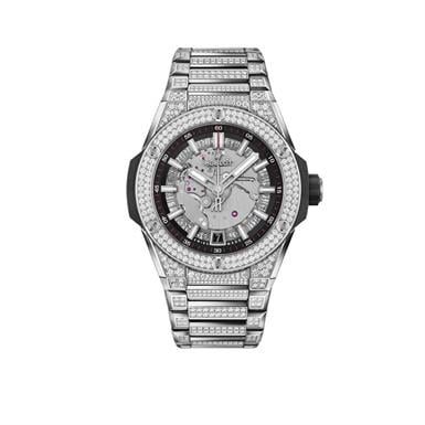 Hublot Big Bang Integrated Time Only Titanyum Pavé