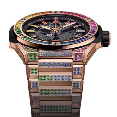 Hublot Big Bang Integrated Time Only King Gold Rainbow