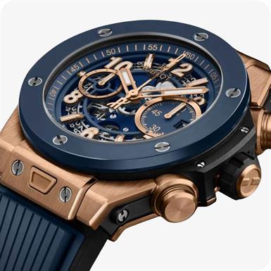 Hublot Big Bang Unico King Gold Blue Ceramic