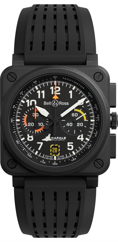 Bell & Ross Instruments BR-03 Chrono Display Rafale Solo Display