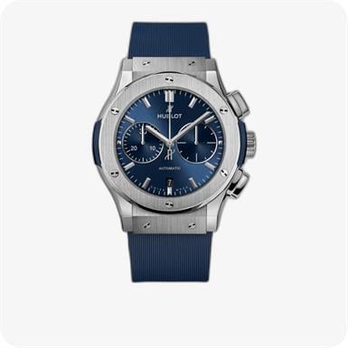 Hublot Classic Fusion Chronograph Titanium Blue