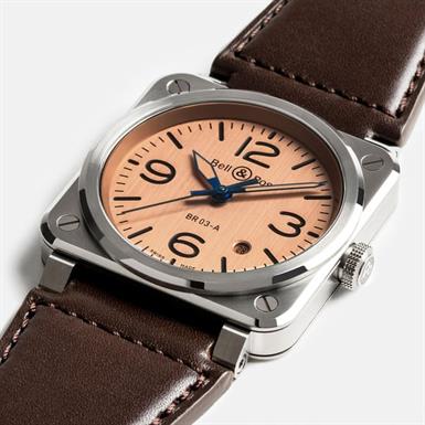 Bell & Ross Instruments BR03 AUTO BEIGE & BLUE STEEL