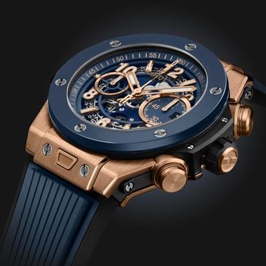 Hublot Big Bang Unico King Gold Blue Ceramic