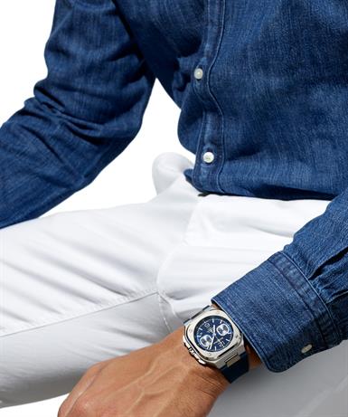 Bell & Ross Urban Br 05 Chrono Blue Steel